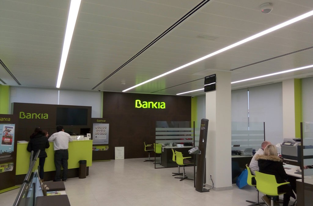 Montaje oficina Bankia